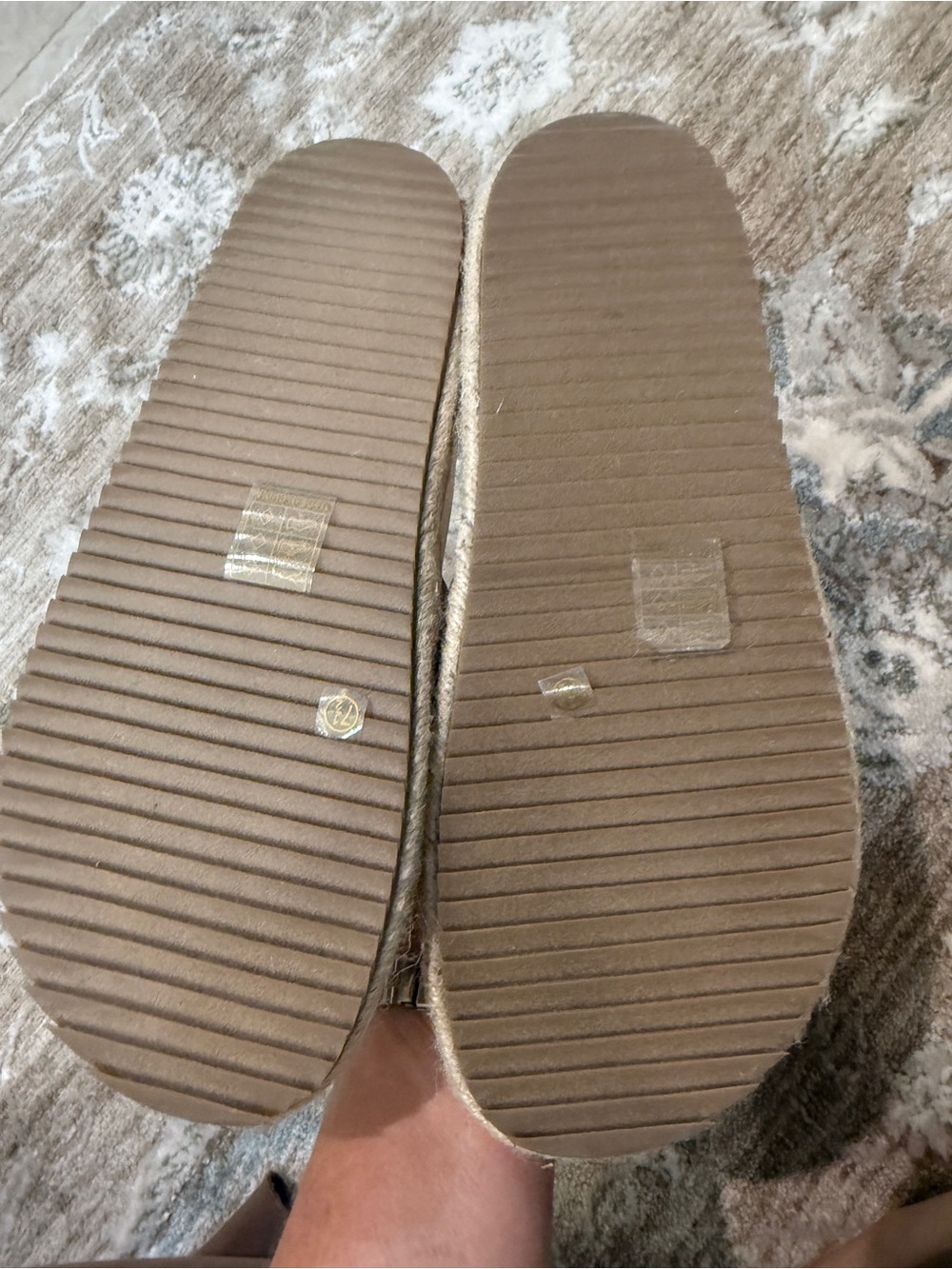 ShuShop Metallic Gold Slide Sandals - Picture 4 of 4